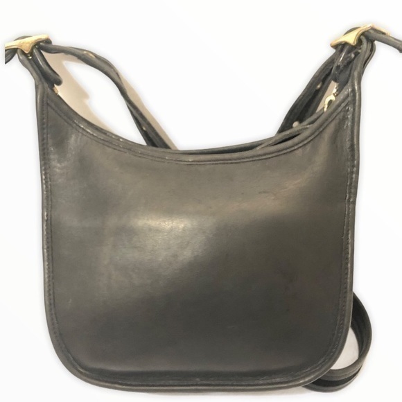 Coach Black Leather Legacy Janice Bag 9950